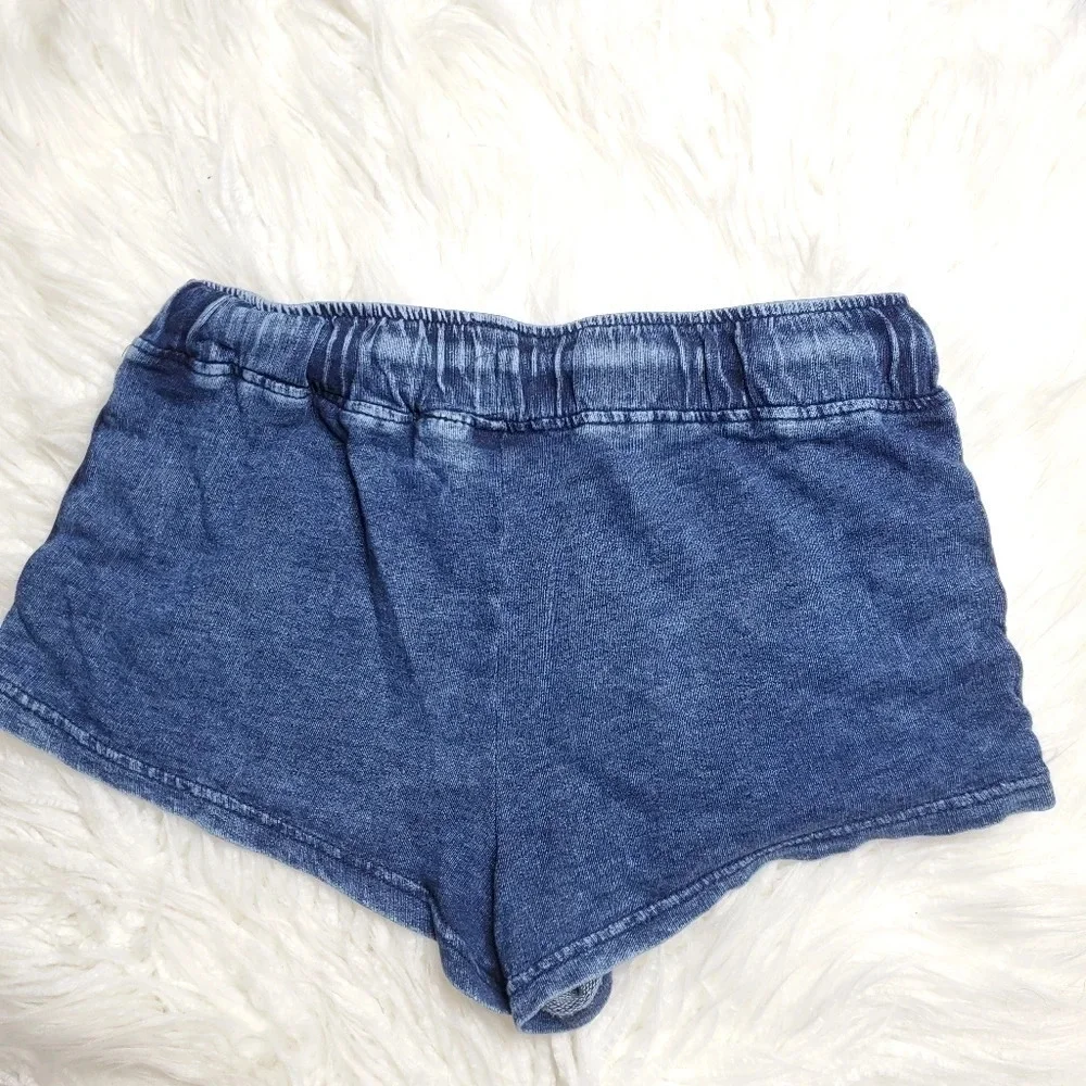 Vanilla Star Blue‎ Lace Shorts